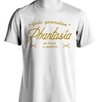 Jual Kaos Snsd Girls Generation Phantasia Tour Jakarta Putih Murah Murah