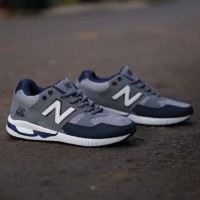 sepatu casual pria NB 530 abu putih
