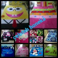 Karpet boneka rasfur/ karpet karakter & karpet rasfur / karpet busa