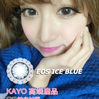 Promo Acessoris warna mata Softlens EOS Ice Blue / Biru