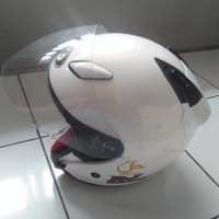 Helm KYT dj maru putih