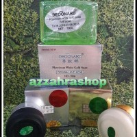 Paket Cream Deoonard Gold siang, malam dan sabun deo plantinum silver