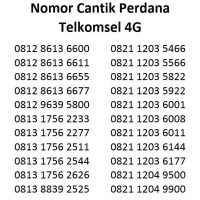 Jual Nomor Cantik Perdana Telkomsel/Simpati Murah