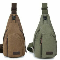 Tas Selempang Tas Slempang Pria sling bag backpack kanvas flish