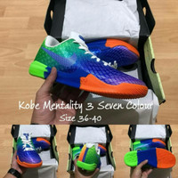 Sepatu basket Nike Kobe mentality 3 seven colour grade Original Murah