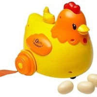 Mainan Anak - Egg Laying Chickens Ayam Bertelur Lampu Musik