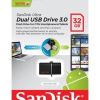 Dijual Sandisk Flashdisk Otg 32Gb Usb 3.0 | Fd Dual Drive 32 Gb Sddd2