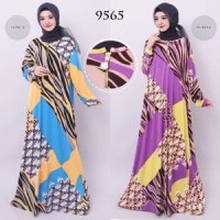 BAJU GAMIS JUMBO JERSEY KOREA 6L/GAMIS BUSUI RESLETING DEPAN 9565