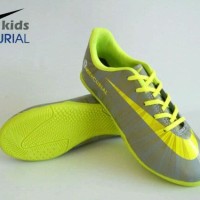 sepatu futsal untuk anak nike mercurial grey list yellow import