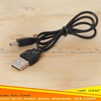 Kabel Data Cable USB Canon Mirrorless Pocket DSLR EOS M3 M10 550D dll