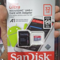 Memory Card - Kartu memori hp Micro sd 32 gb 32Gb sandisk class 10