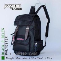 Tas Ransel / Backpack Jansport 2 Belt Tempat Laptop Cowok Cewek Murah