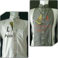 Baju koko Atlas Lengan panjang