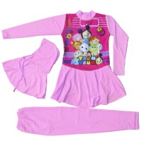 Baju Renang Anak Muslim Karakter Tsum-Tsum BRAM-K063TK
