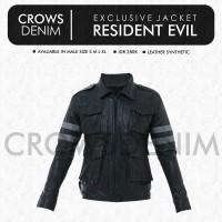 Jaket Pria | Jaket Cowok | Jaket Kulit Resident Evil | Z-06 | FC