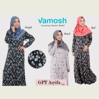 Vamosh GPT Asyifa / Dress / gamis / hijab/gamis spandek /baju muslim