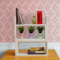 Rak/Rak Dinding/Rak Gantung/Rak Buku Snow White(white)