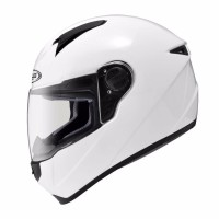 KA Helm Zeus Full Face ZS 811 Solid Putih White Bonus Visor