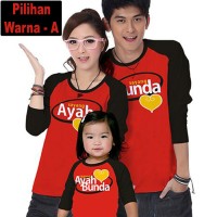 Pakaian Anak Laki-Laki Baju Tidur Kaos Pasangan Keluarga Couple Family