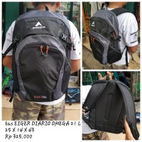 tas atau daypack EIGER ORIGINAL MURAH DIARIO OMEGA 21L Bagus