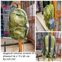 tas daypack consina scream 20 liter hijau Murah