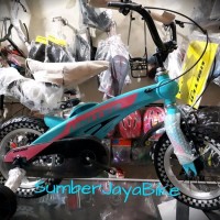 murah sepeda anak bmx 12 united aero lite alloy frame cakram