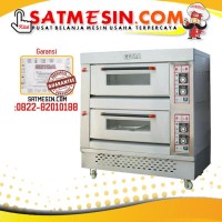 Oven Gas + Listrik 2Desck 4Loyang RFL24SS Garansi