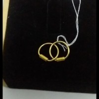 Anting Kenip Bayi 1/2 Gram Emas 24 Karat. ....