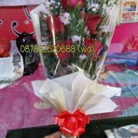 20025496 T_A_N_A_M_A_N. BIBIT UNGGUL buket bunga hidup mawar merah