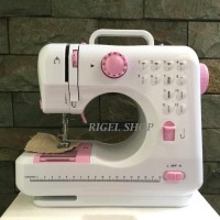 Mesin Jahit Portable Fhsm 505 A 12 Pola Jahitan