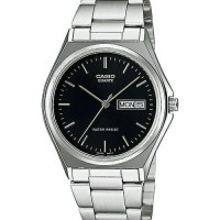 Jam tangan pria analog casio MTP-1240D-1ADF stainless steel krepyak