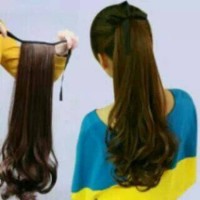 Ponytail Ikat (kuncir kuda) RAMBUT PASANGAN EXTENSION Murah