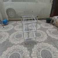 Promo Rak Sepatu Alumunium / Almini / Aluminium Susun 3 Minimalis