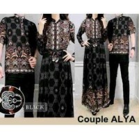 Menarik BR02941 B13 CP ALYA BAJU MUSLIM MURAH COUPLE BATIK MODERN SAR