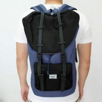 TAS HERSCHEL LITTLE AMERICA BACKPACK BLUE MIRROR QUALITY