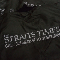 Jaket Bomber Custom Parasut Scoot Premium Tulisan Bordir atau Emblem