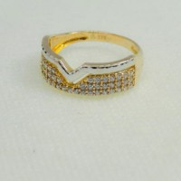 cincin emas kuning putih perhiasan mas 375 gold fashion original