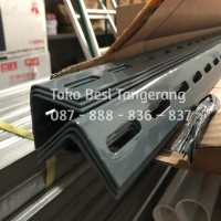 BESI SIKU LUBANG 3 Meter/ 300CM CM / LOBANG UNTUK RAK