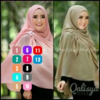Hijab / jilbab muslimah Syar'i gesper instan modis modern