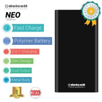 Jual EXCLUSIVE Power Bank Delcell NEO at Tokopedia Real Capacity 10000mAh Murah