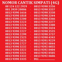 Jual Kartu Perdana Nomor Cantik No Telkomsel XL Indosat Simpati AS AXIS Murah