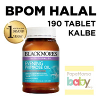 Jual Blackmores Evening Primrose Oil 190 Kapsul BPOM HALAL KALBE Murah