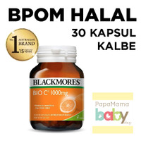 Jual Blackmores Bio C 1000mg 30 Kaspul Cold Relief BPOM HALAL KALBE Murah