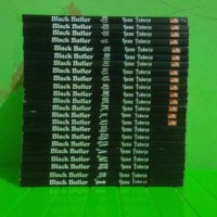 komik jepang langka black butler 1-23 eks kolpri no cap dan steples