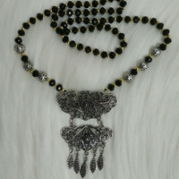 Jual BROS KALUNG KEBAYA ETNIK FASHION WARNA PERAK BAKAR Murah