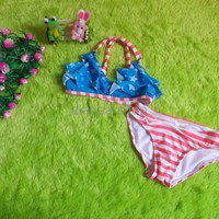 OBRAL bikini baju renang anak branded CIRCO stars stripe ukM 5 6tahun