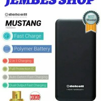 Delcell MUSTANG Powerbank 16.000mAh Real Capacity Fast Charging