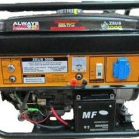 genset bensin generator pembangkit listrik lakoni zeus 3000