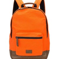 TAS FOSSIL Men MBG9218800 Estate Canvas Backpack Orange ORIGINAL