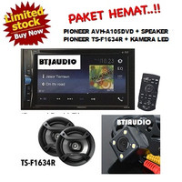 PAKET TV MOBIL PIONEER AVH-A105DVD+SPEAKER PIONEER+KAMERA LED